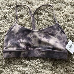 Nwt diamond dye flow Y bra